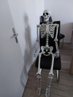 positionierbares Skelett 160cm Halloweendeko Plastik