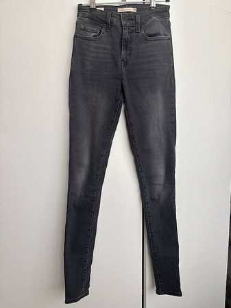 Jean Levis 721 High Rise Skinny gris, t.25