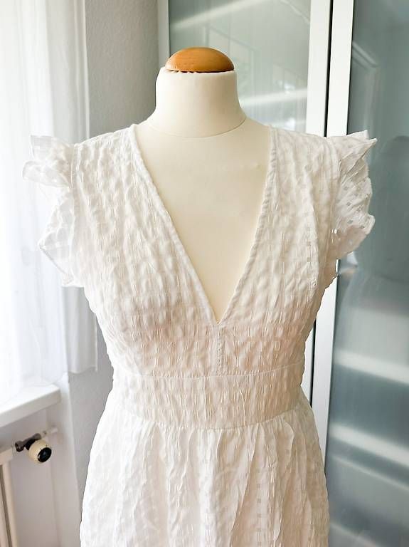 Vestiti: Weisses Sommerkleid Damen Gr. M - romantisch & luftig – Usato da Zumikon venduto da luthien1805 1