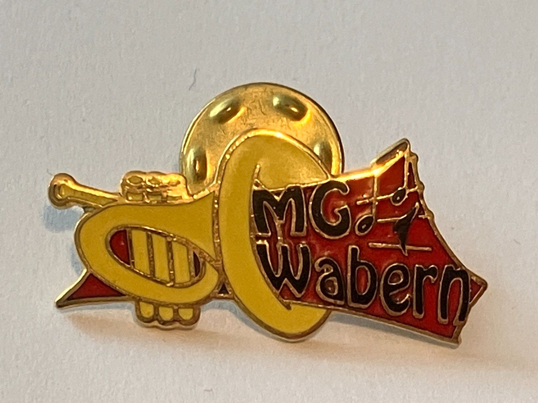 Placchette & Badge: 1 Pin MG Wabern Musikgesellschaft – Usato da Basel venduto da djwwpp