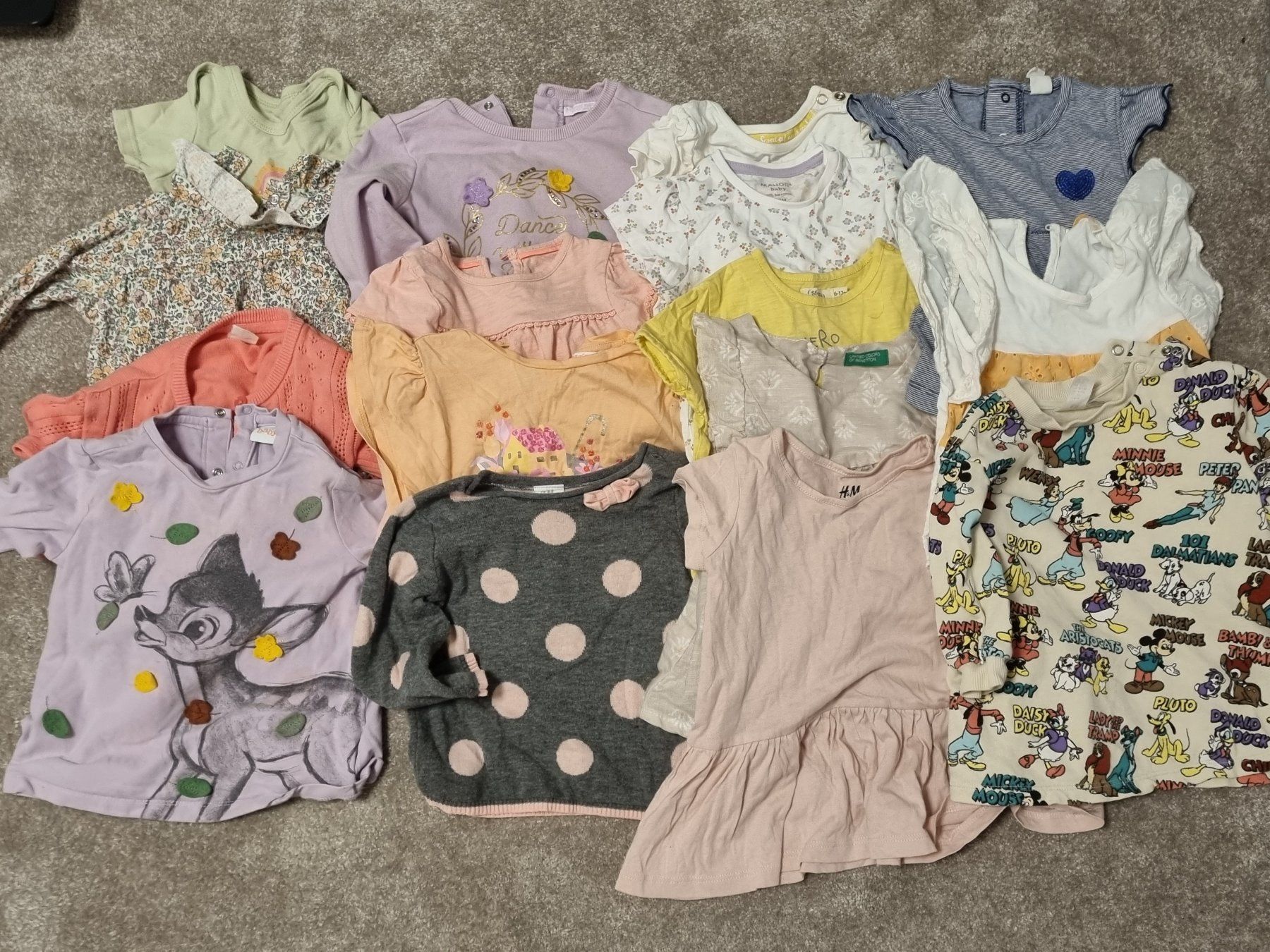 Lotti & Set di vestiti: Grosses Kinderkleider Set Grösse 68 Mädchen – Usato da Balterswil venduto da baller23 5