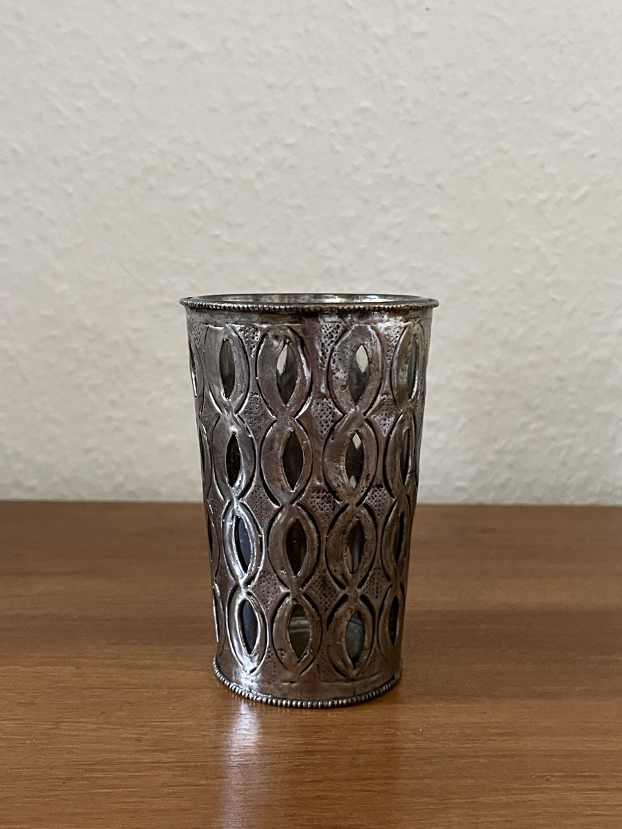 Tutte le decorazioni: Verre décoré métal  – Usato da La Chaux-de-Fonds venduto da vert_j