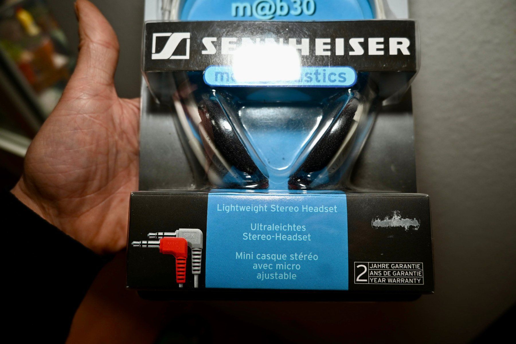 Sennheiser Cuffie: UNGEÖFFNET Sennheiser m@b30 Multimedia-Headset – Nuovo e nell'imballaggio originale da Pfaffhausen venduto da mono_rec 5