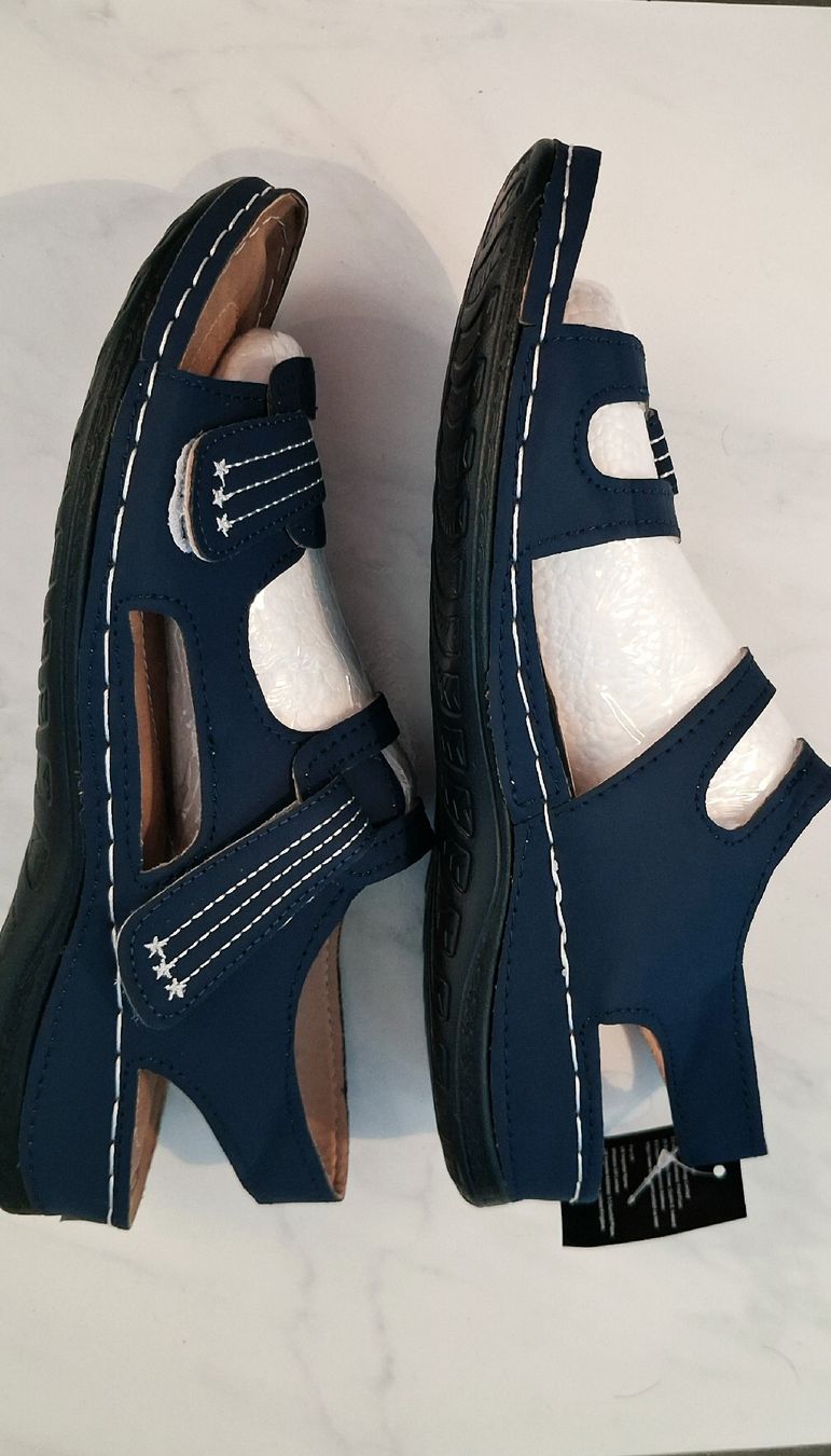 Scarpe da donna: Sandalen mit Klett – Nuovo (secondo la descrizione) da Rotkreuz venduto da schweizerin72 3