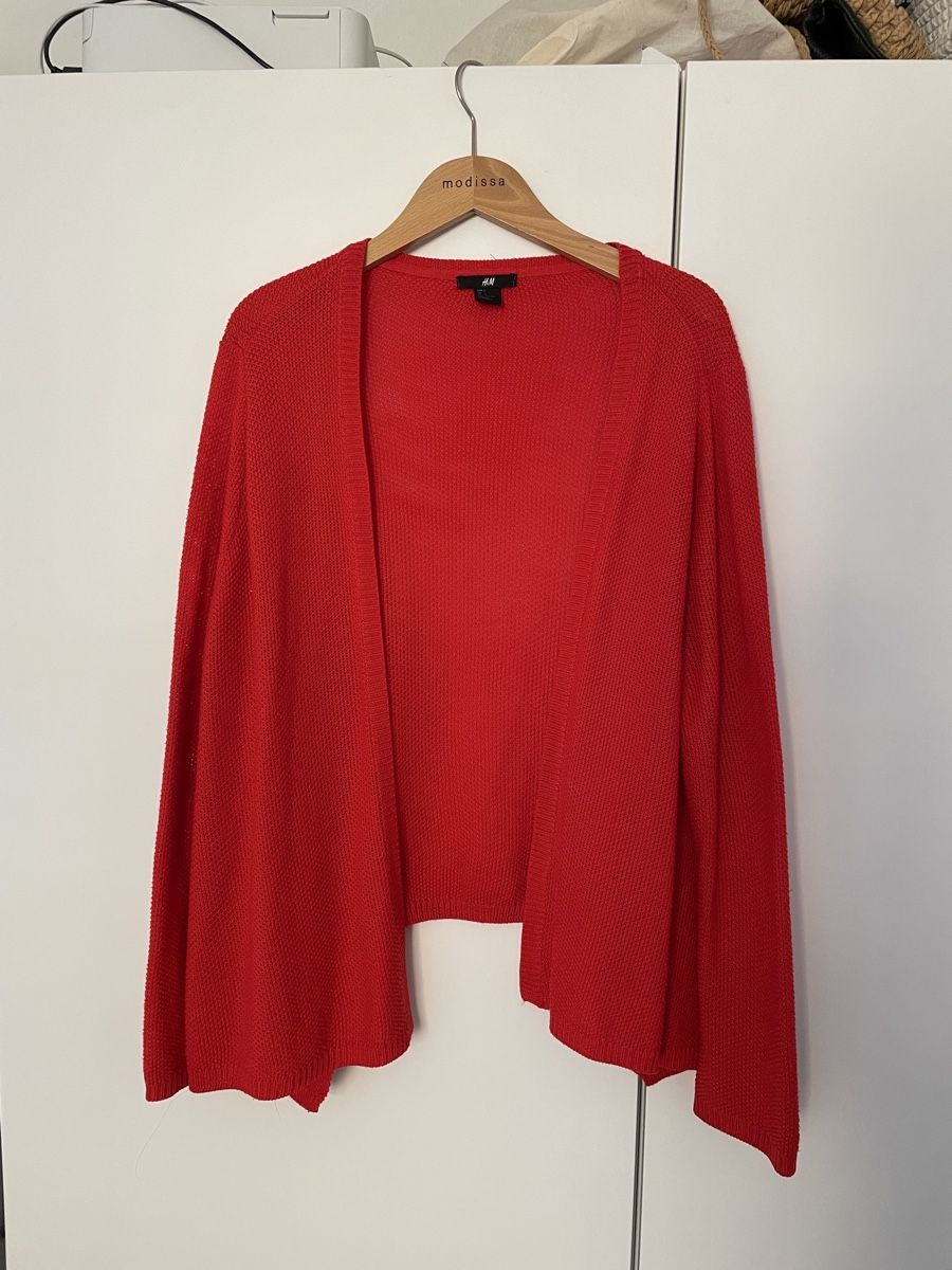H&M Maglioni & Felpe: Rote Strickjacke von H&M – Nuovo (secondo la descrizione) da Zürich venduto da Ali-Olmi