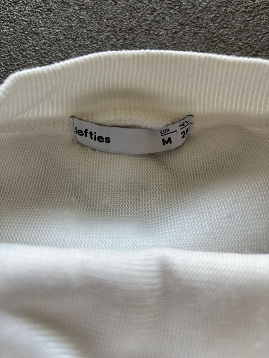 Maglioni & Felpe: Pull doudou blanc Lefties, taille M - Hiver douillet ! – Usato da Martigny venduto da lovejess 2