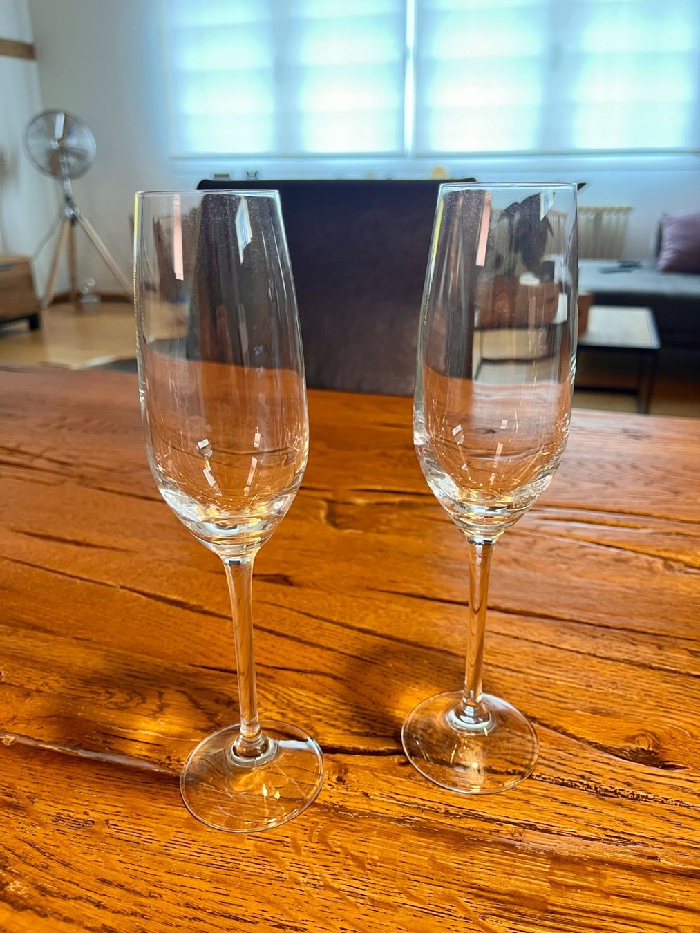 Verres: 6 Champagner-Gläser – D'occasion à Hirzel par MacPingu01