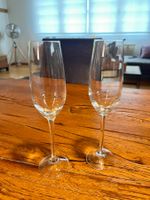 6 Champagner-Gläser