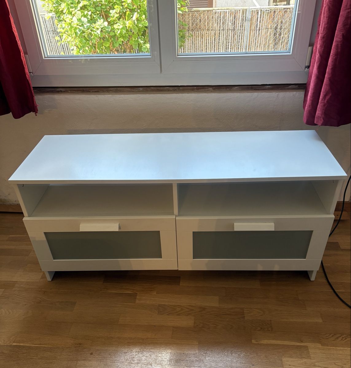 Cassettiere: Fernsehschrank | Kommode Weiss mit Schubladen – Nuovo (secondo la descrizione) da Obermumpf venduto da davetattoo 1