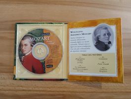 CD Mozart Prodige musical livre illustré