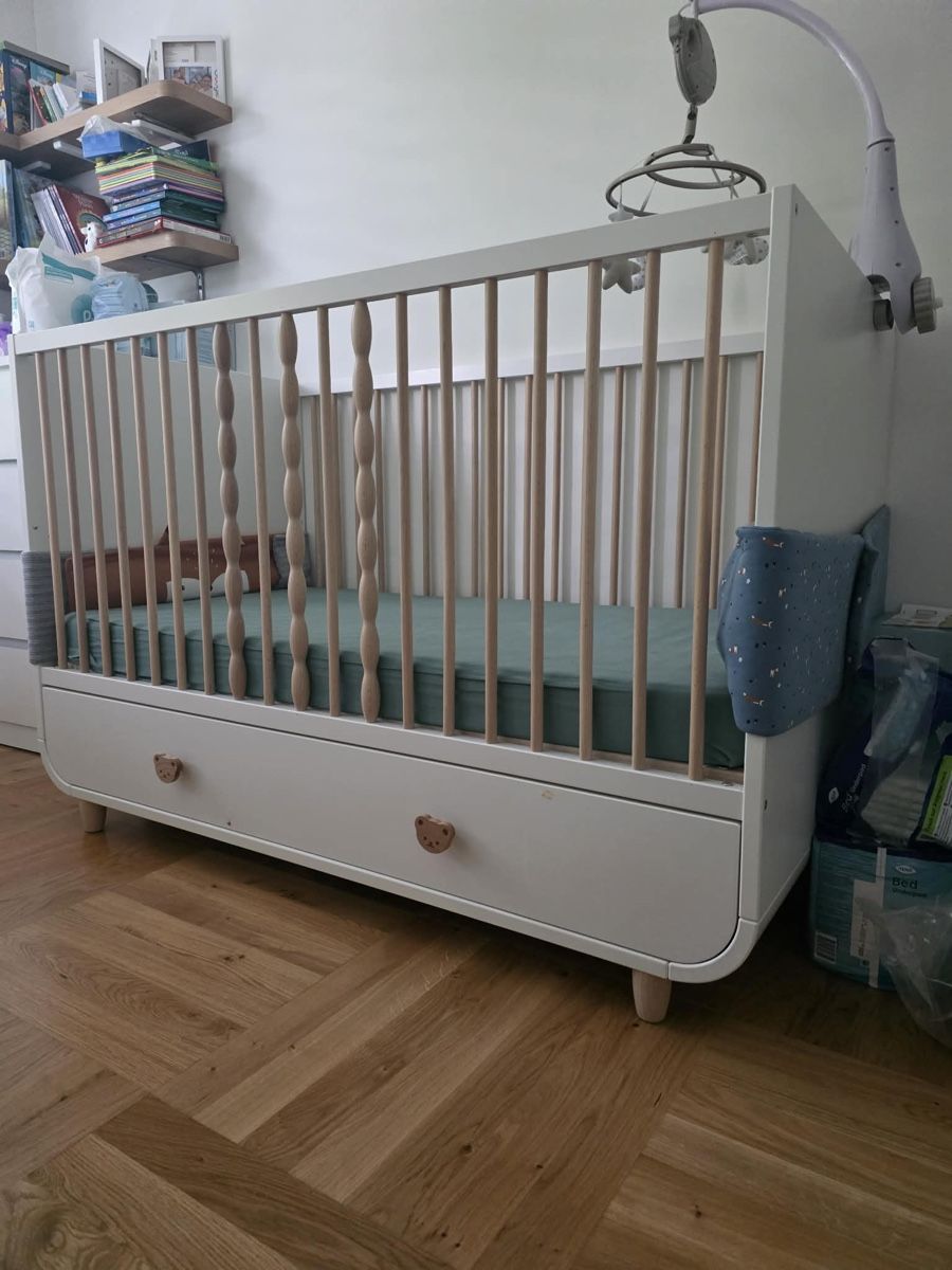 Ikea Betten: Ikea Myllra babybed with drawer – Gebraucht aus Zürich von din_j7nr 1