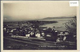 St. Blaise - Vue generale et les Alpes