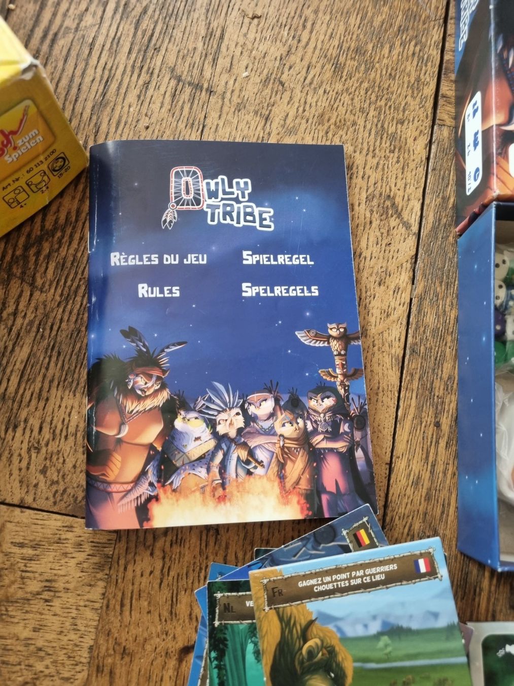 Giochi: Jeu de société Owly Tribe – Usato da Fribourg venduto da jarmilka 6