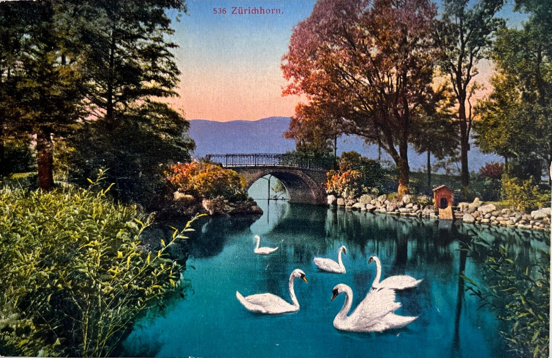 Cartoline postali: Antike Ansichtskarte Zürichhorn – Usato da Eschen venduto da ulr_qys2