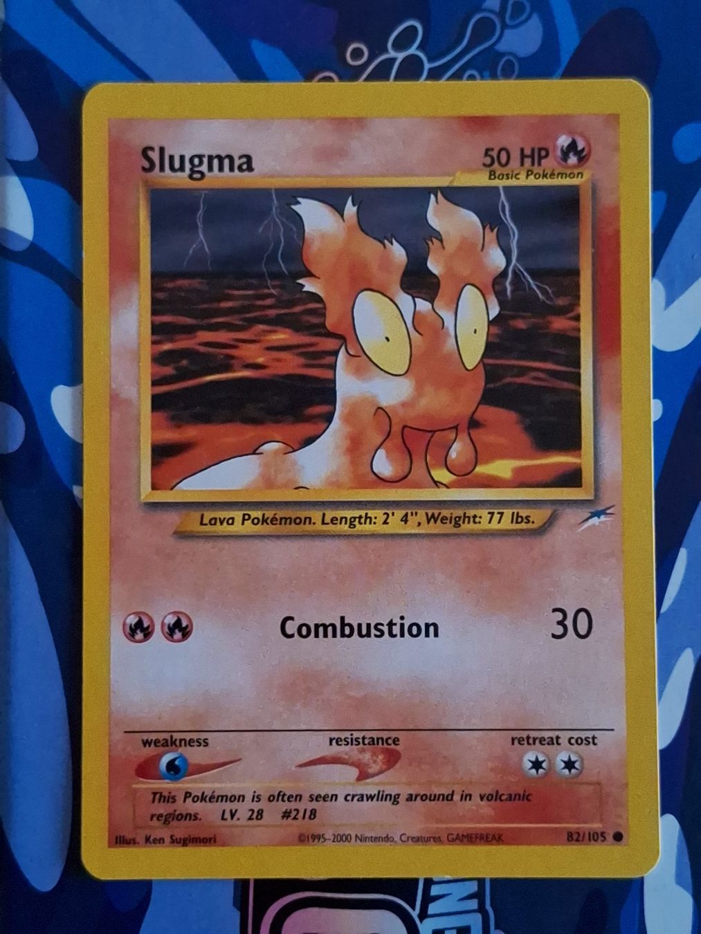 Pokémon Carte collezionabili: Slugma - Neo Destiny #Ord3 – Usato da Altstätten SG venduto da GGsGameshop