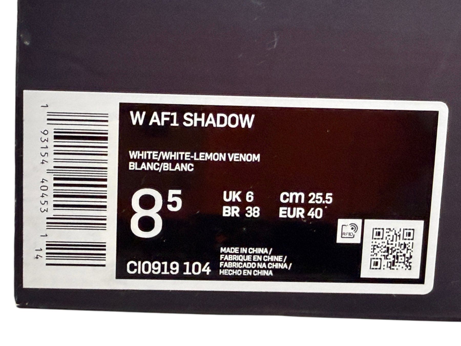 Nike Scarpe da uomo: NIKE AIR FORCE 1 SHADOW CI0919-104. Pointure 40 – Usato da Morges venduto da MeeBee 3