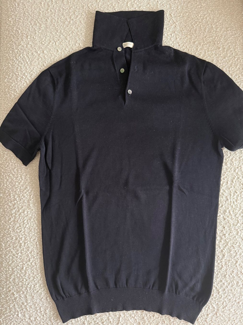 Suitsupply Magliette Polo: Suitsupply Poloshort in navy, Grösse M – Usato da Winterthur venduto da Louvre91 1