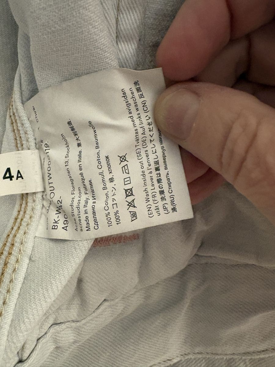 Acne Studios Giacche: Acne studios bla konst Jeans Jacke  – Usato da Zürich venduto da Altnic 7