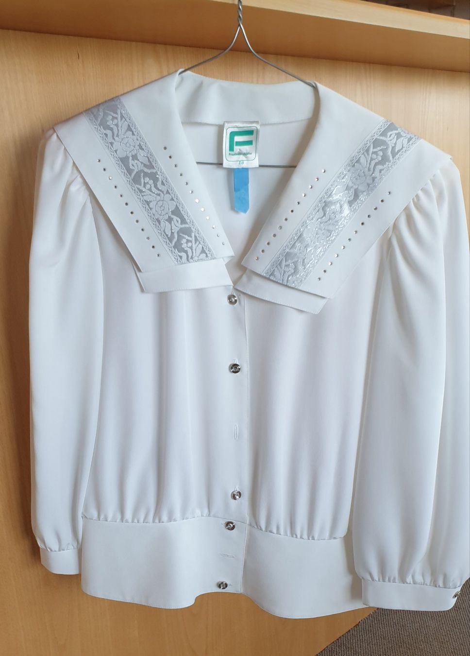 Camicette: Bluse weiss, 100 % Polyester – Nuovo (secondo la descrizione) da Mörschwil venduto da ren_8wdm