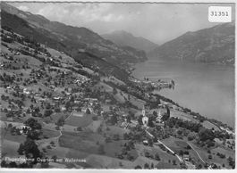 Flugaufnahme Quarten am Wallensee