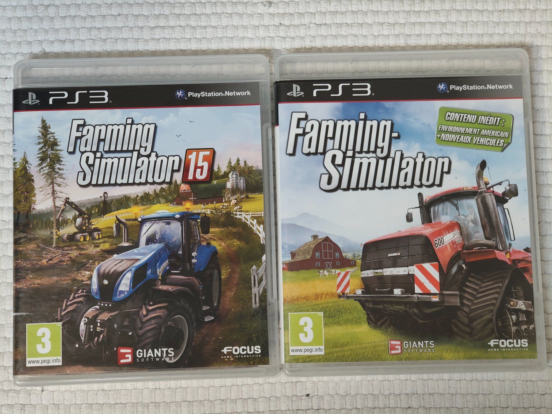 Giochi: Farming Simulator 15 et Farming Simulator - Jeux PS3 – Usato da Seiry venduto da Alirap