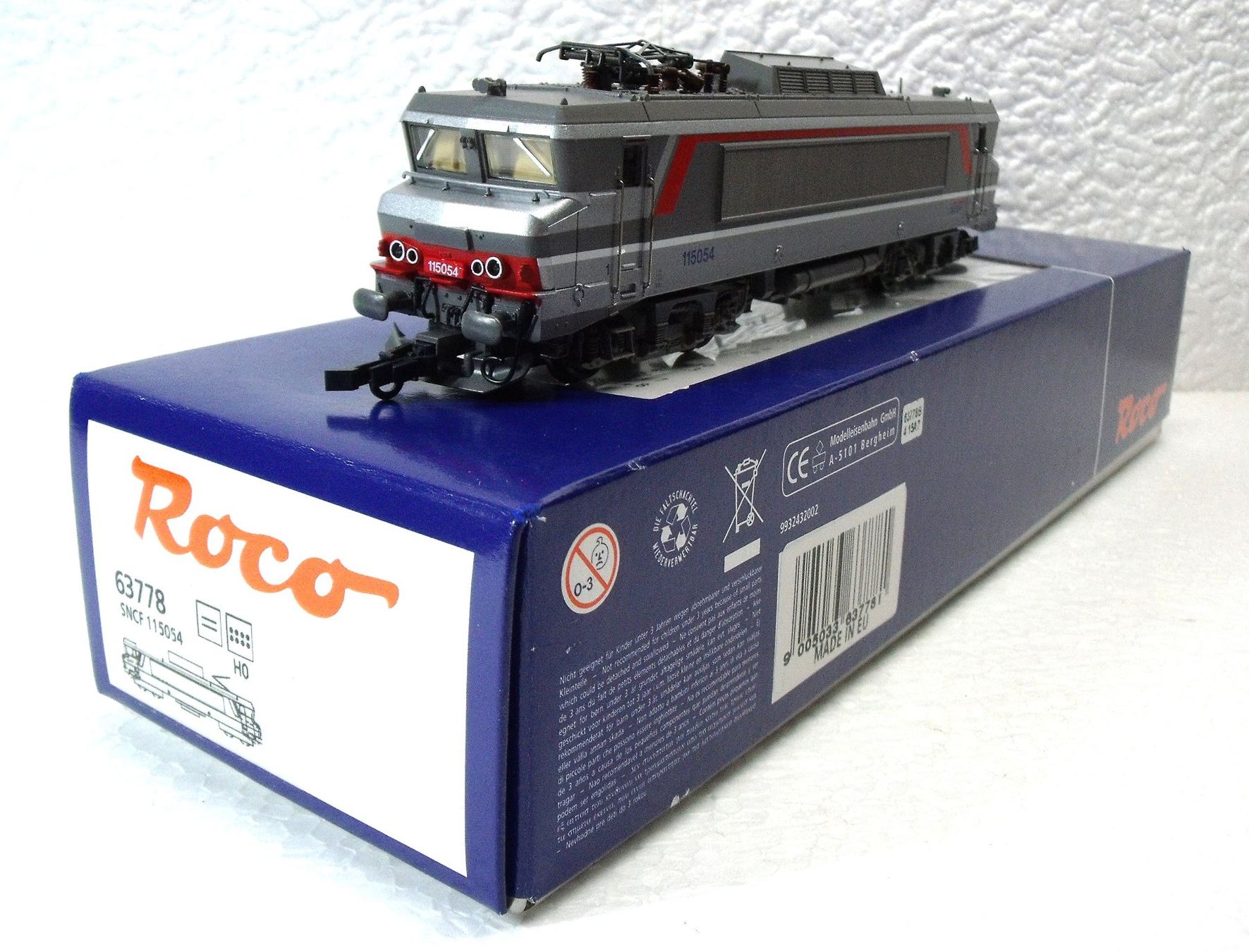 Roco Modelleisenbahnen: ROCO 63778 SNCF E-LOK BB115054 DIGITAL – Gebraucht aus Neuenegg von Holzli2