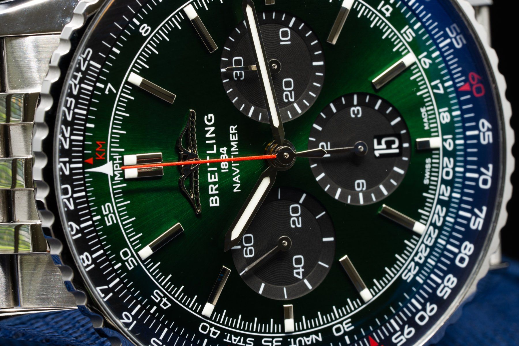 Breitling Uhren: BREITLING NAVITIMER B01 Chronograph 46 - AB0137241L1A1 – Neu (gemäss Beschreibung) aus Schaffhausen von Rushinroulette 4