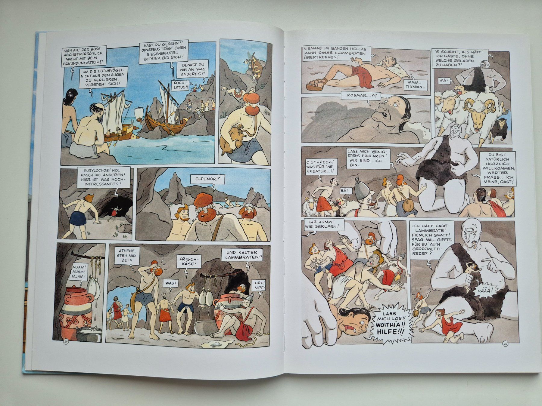 Comics: Die Abenteuer des ODYSSEUS      Comic Buch – Neu (gemäss Beschreibung) aus Niederweningen von Obson 4