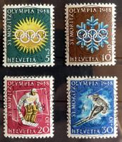 Olympia 1948 Serie mit Vollstempel Postmuseum, RAR !!