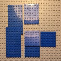 Lego 6x Platten (6x6/6x8/6x12)