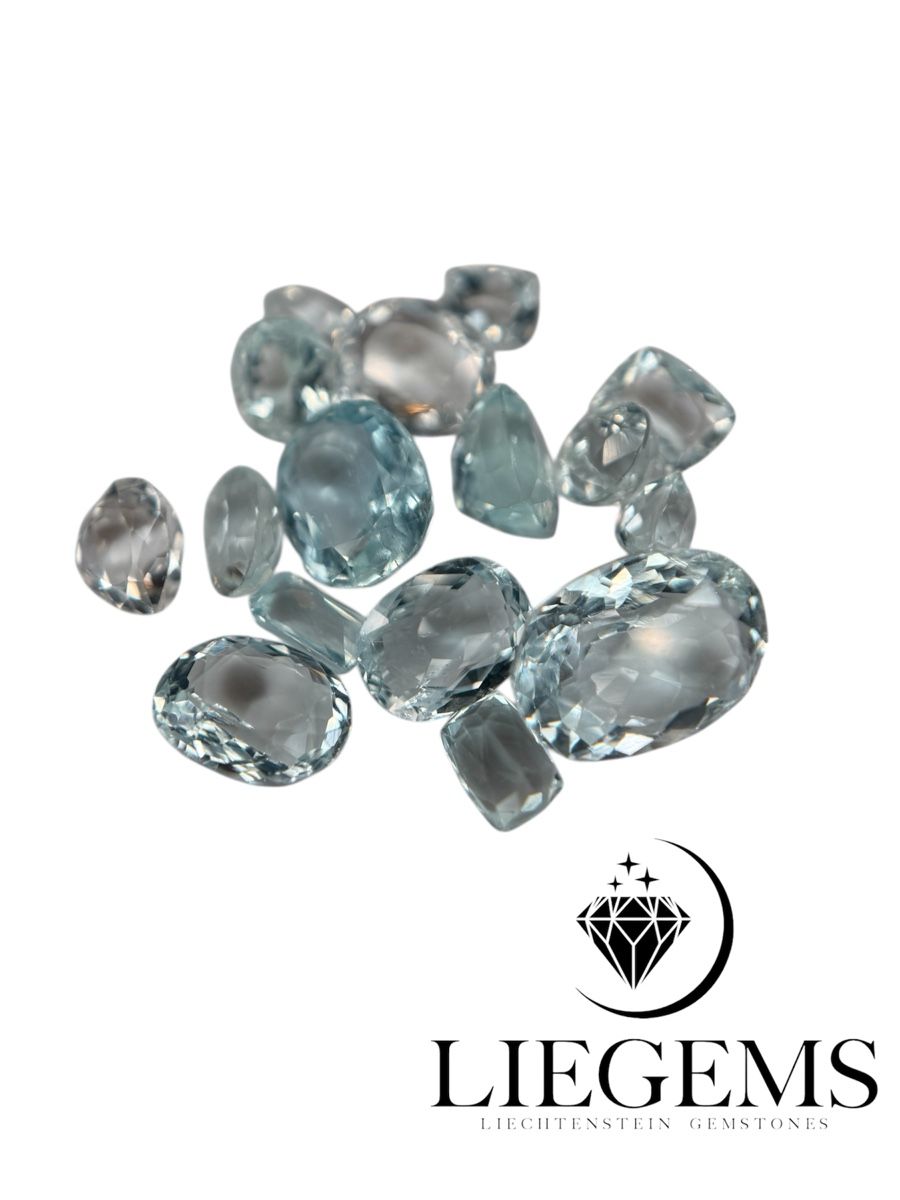 Edelsteine: 39.9 ct Aquamarin LOT - wunderschöne Edelsteine – Neu (gemäss Beschreibung) aus Mauren von LieGems 7