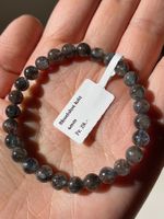Rarität Bloodshot-Iolith Armband,Edelstein Armband