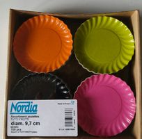 Kleine Bunte Dessert oder Snack Teller, Ø 9,7 cm, 100 Stück