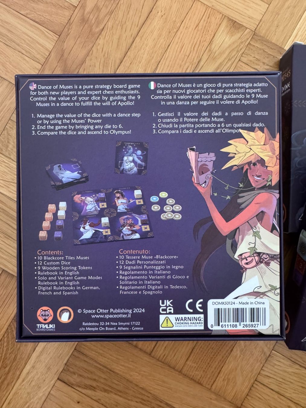 Spiele: Dance of Muses Kickstarter Version + Erweiterung + Upgrade – Neu (gemäss Beschreibung) aus Basel von liz_kqf6 1