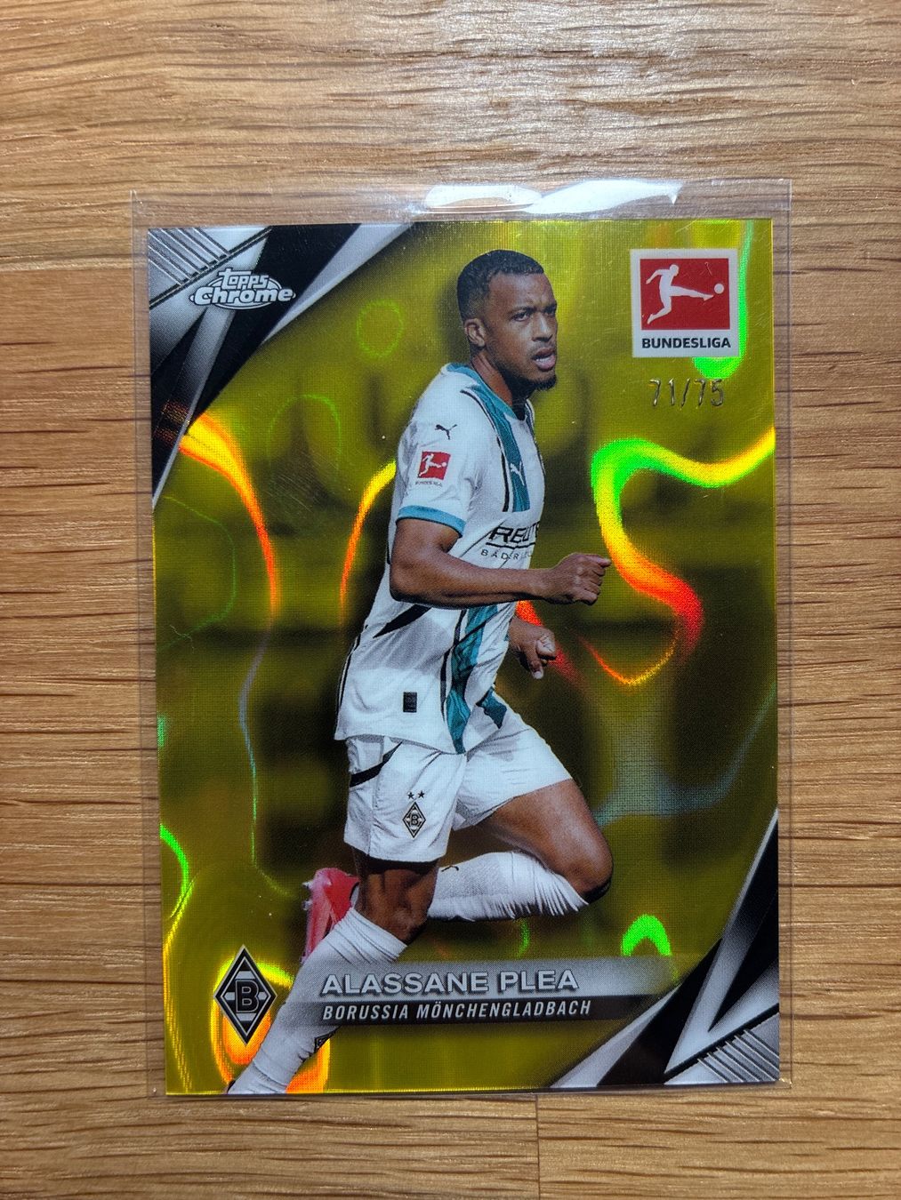 Topps Carte collezionabili: Topps Chrome Alassane Plea Gladbach /75 – Usato da Wangenried venduto da Garagara