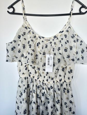Maxikleid mit Rüschen Abercrombie & Fitch NEU