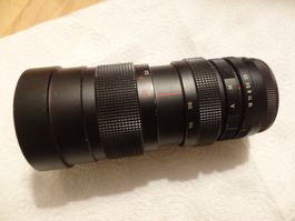 BEROFLEX AUTOZOOM 45-135MM 1:3.5 MF ANTIK LENS.LÄÜFT