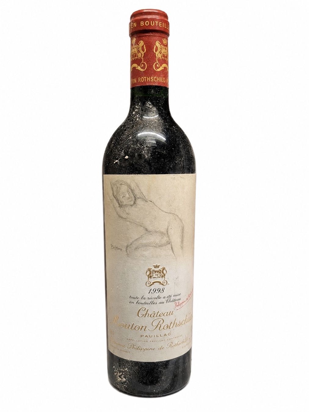 Mouton Rothschild Vino: Château Mouton Rothschild 1998 – Nuovo (secondo la descrizione) da Martigny venduto da len_7yxn