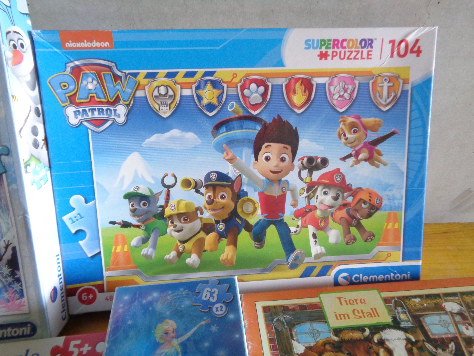 Ravensburger Puzzle: Diverse Puzzles Kinder 5-104 Teile Clementoni Ravensburger – Usato da Niederhasli venduto da Gamefreek1989 2