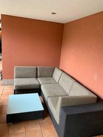 4 seater Garten sofa with tisch