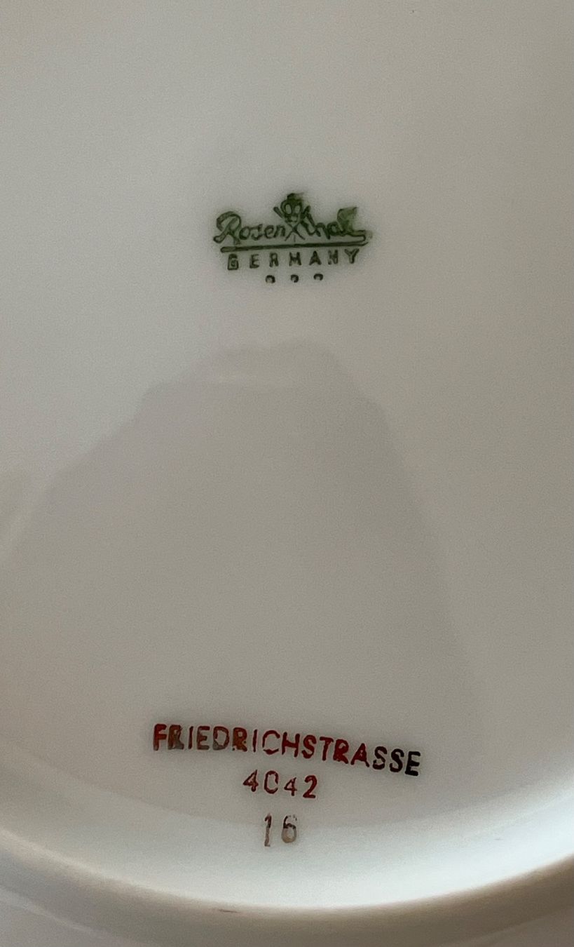Rosenthal Geschirrsets: Elegantes Kaffeeservice von Rosenthal – Gebraucht aus Baar von Pulsatilla 5