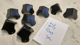 8stk. schwarze Caseecken (x892)