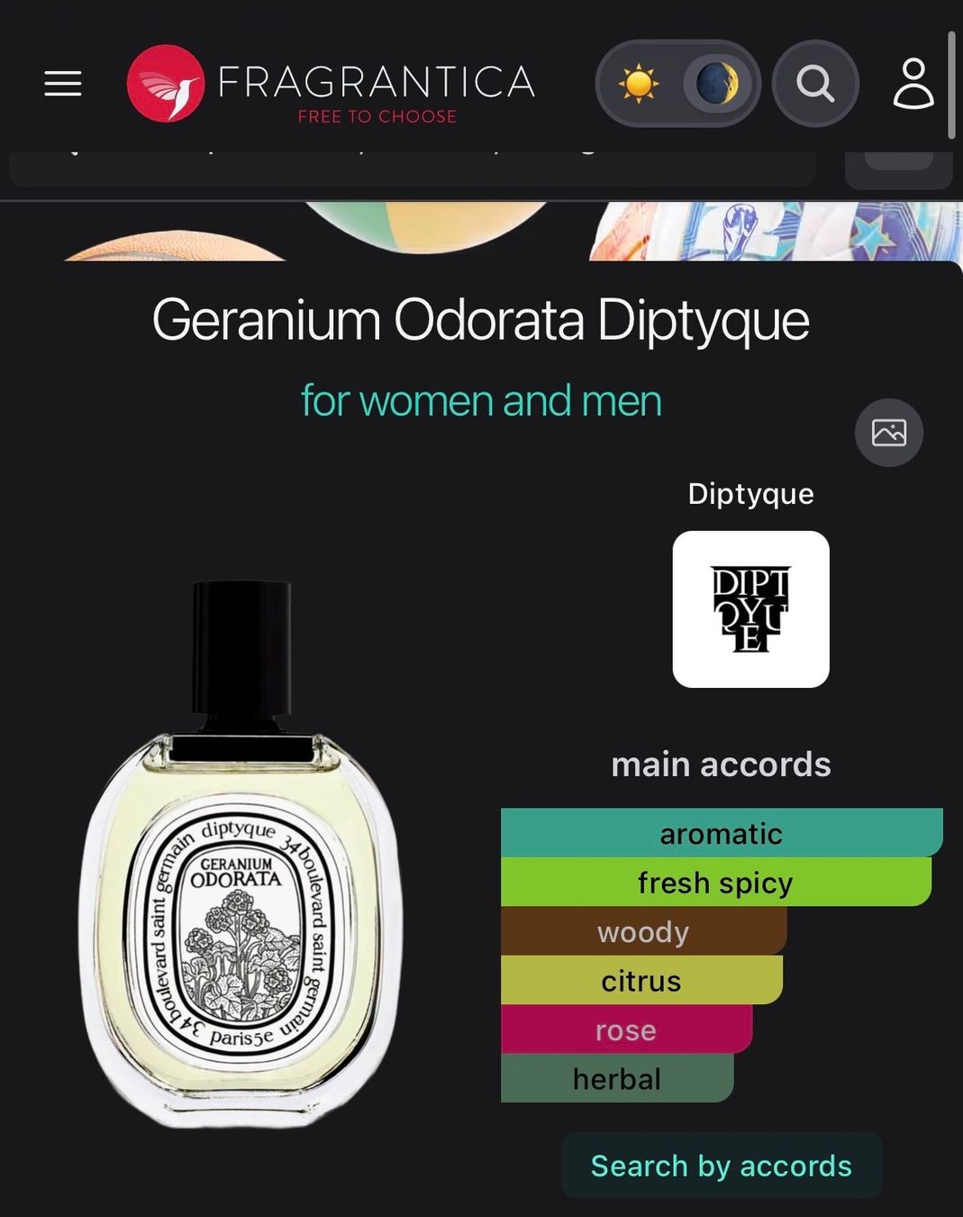 Diptyque Parfums & Eau de Toilette: Diptyque Geranium Odorata EDT Duftprobe 2ML – D'occasion à Zürich par deruja 5