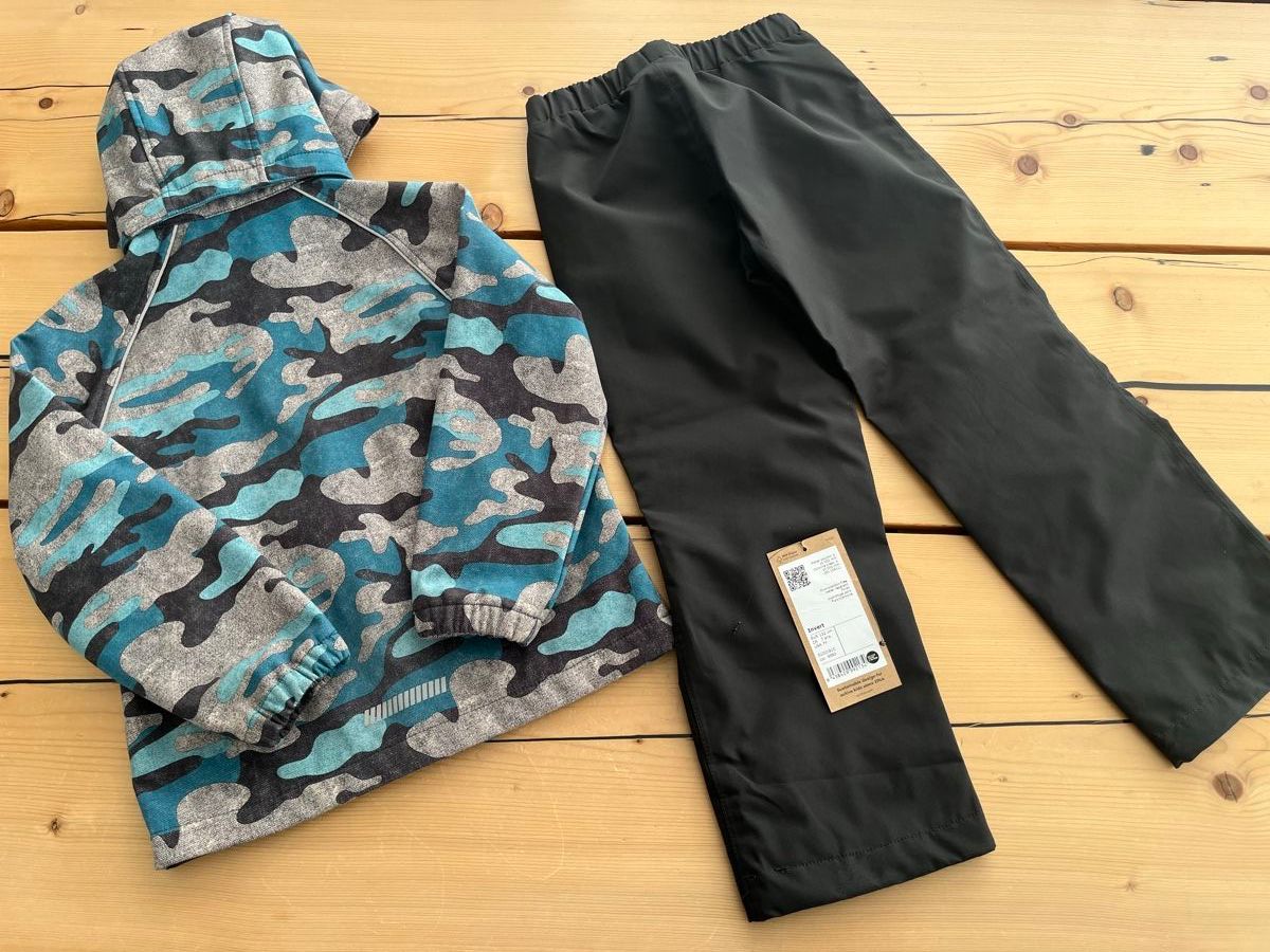Reima Giacche & Cappotti: Reima Regenhose & Name It Softshelljacke / Regen- Jacke 122 – Usato da Davos Dorf venduto da AJRMBA 8
