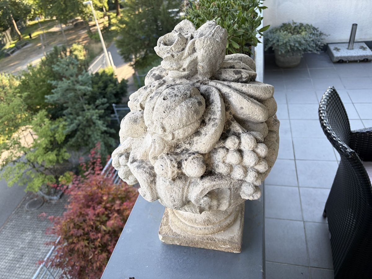 Tutte le decorazioni: Massive Stein-Früchteschale / Gartendekoration – Usato da Untersiggenthal venduto da Levin86 3