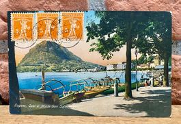 1922 Quai e Mte San Salvatore - British Straits Settlements