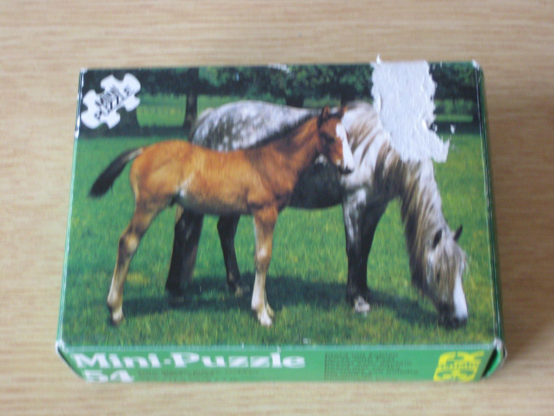 Puzzle: Mini - Puzzle 54 Teile, Pferd mit Fohlen – Usato da Greifensee venduto da Janali01 2