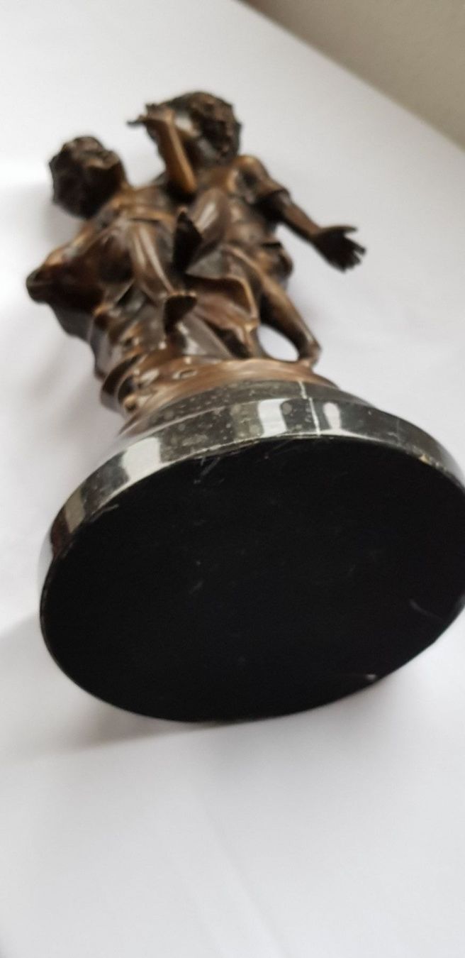 Sculture & Statue: Bronze Skulptur "Mädchen mit Jungem" – Usato da Dällikon venduto da Toyfan 5