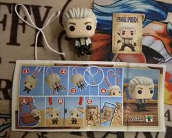 Figurine Kinder One Piece Smoker avec carte VS340 neuf