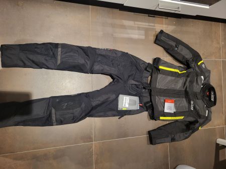 Ensemble moto BUSE noir jaune taille L neuf